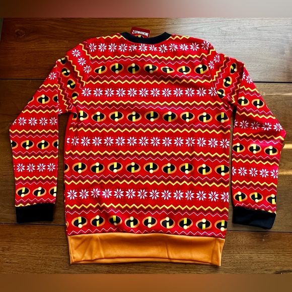 NWT Incredibles “Ugly” Christmas Sweater - Picture 3 of 8